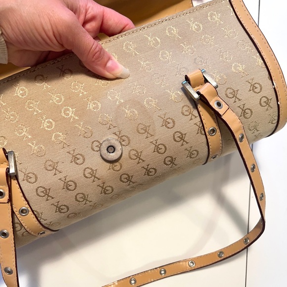 Vtg Y2K XOXO Purse 00’s Handbag Monogram Canvas Shoulder Bag - Picture 7 of 7